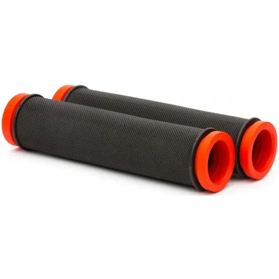 Ручки руля ONRIDE SimpleGrip. Чорний/Червоний