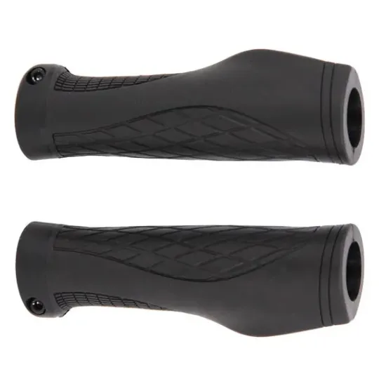 Гріпси ONRIDE Uni, егрономічні, один замок, 130 мм, чорний