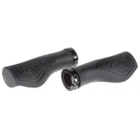 Гріпси ONRIDE Maze, ергономічні, один замок, 120 мм, чорний