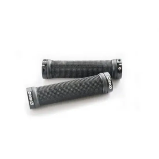 Грипсы с 2мя замками NEKO NKG-1077 128мм черные