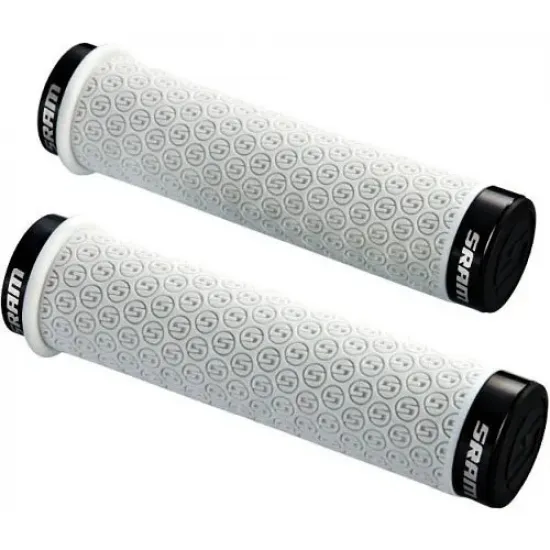 Грипсы LOCKING GRIPS DH SRAM SILICONE WHITE