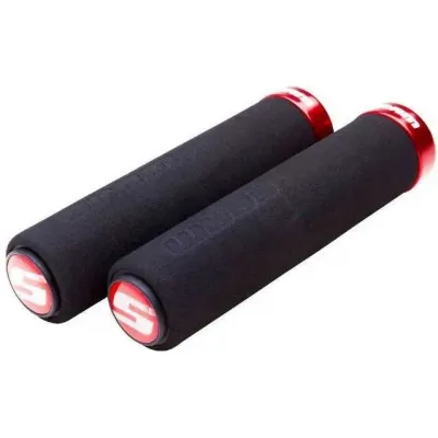 Грипсы SRAM LOCKING GRIPS FOAM 129 BLK/RED