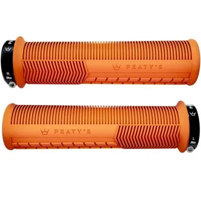 Гріпси Peaty\'s Monarch Grip Mushroom, Thin 30>32mm, Trail Comfort, Mango Гріпси Peaty\'s Monarch Grip Mushroom, Thin 30>32mm, Trail Comfort, Mango