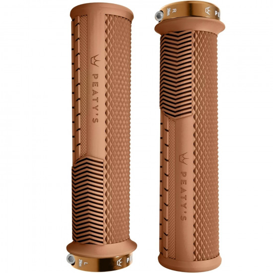 Гріпси Peaty's Monarch Grip, Thin 30>32mm, Knurl Race Control, Gum