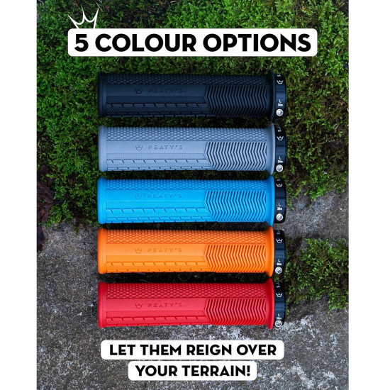 Гріпси Peaty's Monarch Grip, Thin 30>32mm, Knurl Race Control, Gum