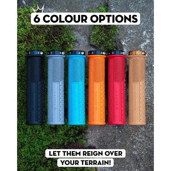 Гріпси Peaty's Monarch Grip, Thick 32>34mm, Mushroom Trail Comfort, Gum