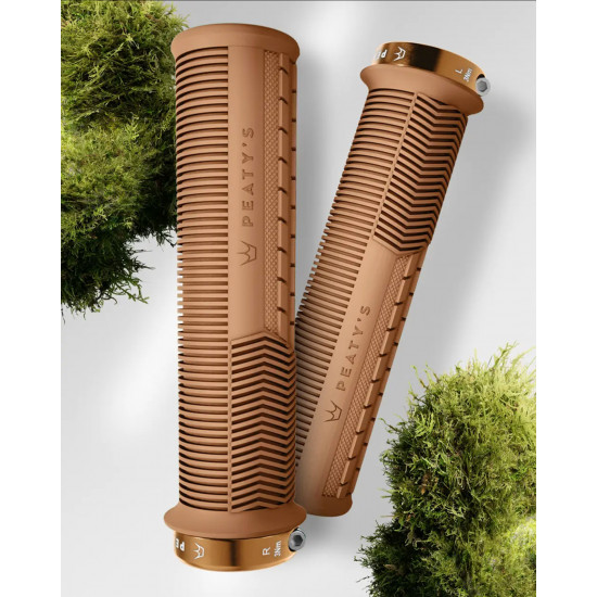 Гріпси Peaty's Monarch Grip, Thick 32>34mm, Mushroom Trail Comfort, Gum