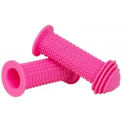 Гріпси Green Cycle GGR71 96mm дитячі, ергономічні, рожеві Гріпси Green Cycle GGR71 96mm дитячі, ергономічні, рожеві