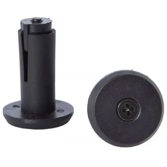 Заглушка керма Green Cycle GEN-18 на болті, нейлон, діаметр 17,6мм