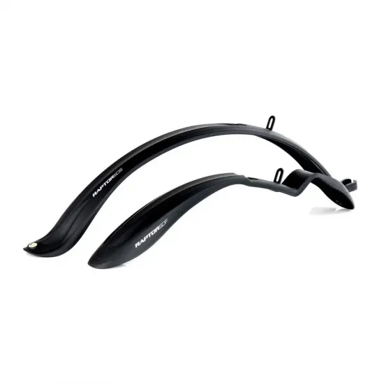 Комплект крил 24 "-28" SIMPLA Raptor SDS, кріплення заднього крила скобою, чорні