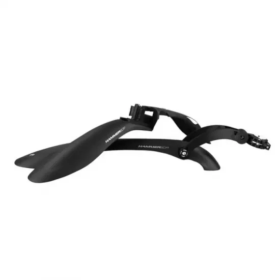 Комплект крил 24" -29" SIMPLA Hammer 3 SDE, SPEEDclamp mounting швидкознімне кріплення, чорні з білими вставками