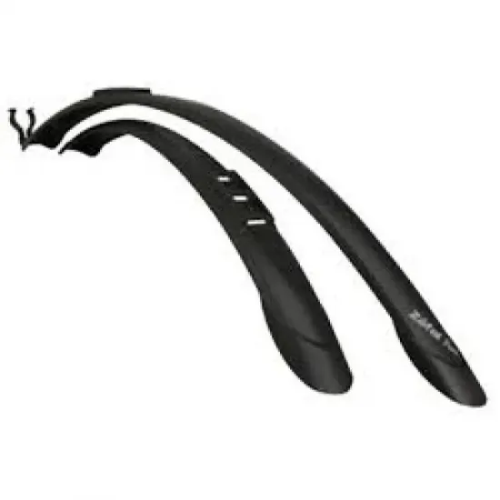 Крила Zefal TRAIL 700С/28" переднє+заднє чорний (комплект)