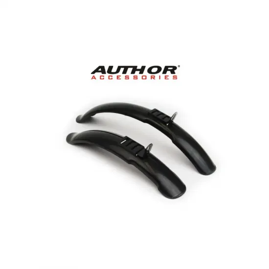 Крила для велосипеду в комплекті Author AXP-65, на 20"-24", підвісні, швидкознімні, вага 180 гр 16002001