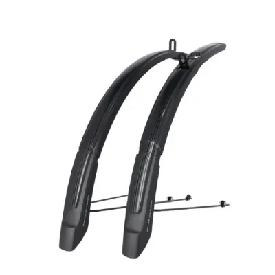 Комплект крил City XLC MG-C41, 26-28", 46мм, чорний, 509гр Комплект крил City XLC MG-C41, 26-28", 46мм, чорний, 509гр