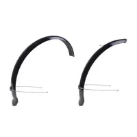 Крила 26" повнорозмірні пластик. зі стійк. f.355 r.355 ширина 55мм чорн. FEITECH SY-8155 Крила 26" повнорозмірні пластик. зі стійк. f.355 r.355 ширина 55мм чорн. FEITECH SY-8155