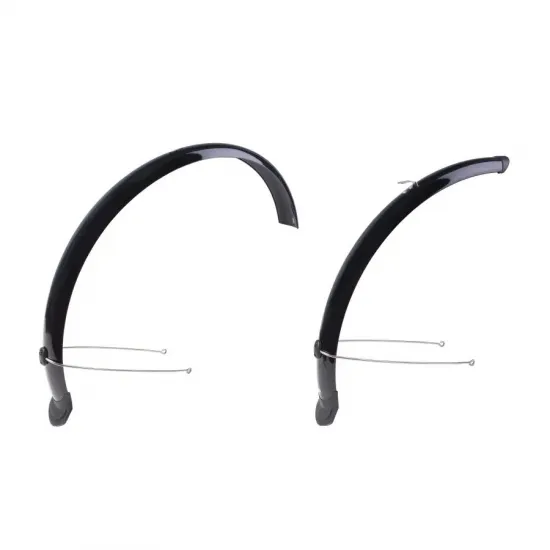 Крила 26" повнорозмірні пластик. зі стійк. f.355 r.355 ширина 55мм чорн. FEITECH SY-8155