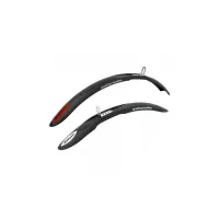 Крылья для велосипеда в комплекте Author AXP Junior 20 X24 20"-24", цвет черный 16002006