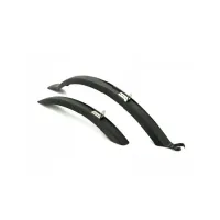 Крылья для велосипеда в комплекте Author AXP-02 X24 24"-29"/58mm,,цвет черный 16061603