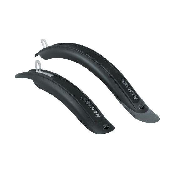 Комплект крил KLS Foggy 20" чорний/сірий