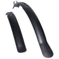 Комплект крыльев 26" -28" SIMPLA Next SDS, короткий брусок заднего крепления, черные