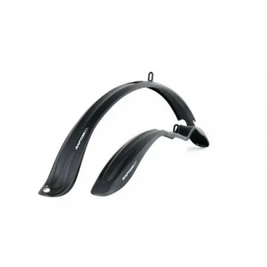 Комплект крил 26" -28" SIMPLA Raptor SDL, кріплення заднього крила під болт, чорні