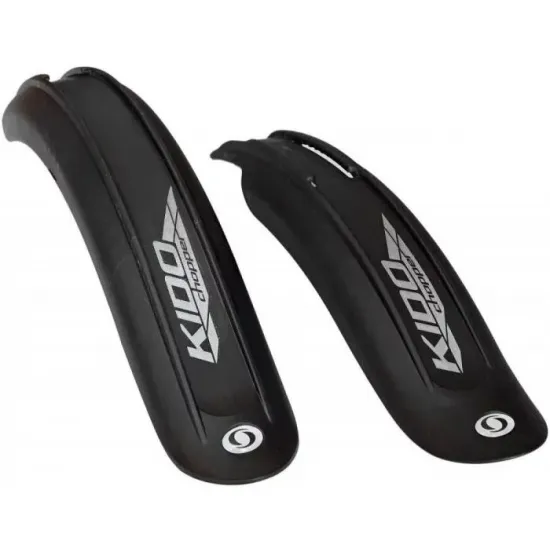 Комплект крил 16" SIMPLA KIDO SDS CHOPPER без бризковиків, чорні