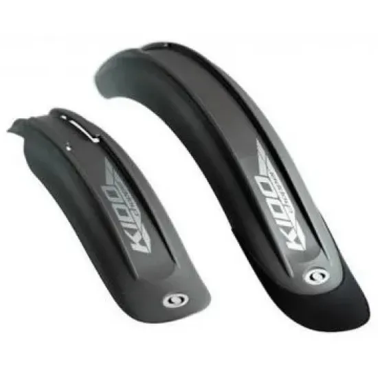 Комплект крил 20" SIMPLA KIDO SDS CHOPPER, з бризговиками, чорні