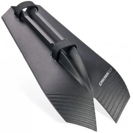 Крыло пер. 24" -28" SIMPLA Cross SDF, щиток под нижнюю трубу рамы, крепится ремнями, черное