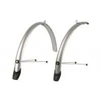 Комплект крыльев POLISPORT Towny 26" (51 мм) CITY/TRECKING серебристый Комплект крыльев POLISPORT Towny 26" (51 мм) CITY/TRECKING серебристый