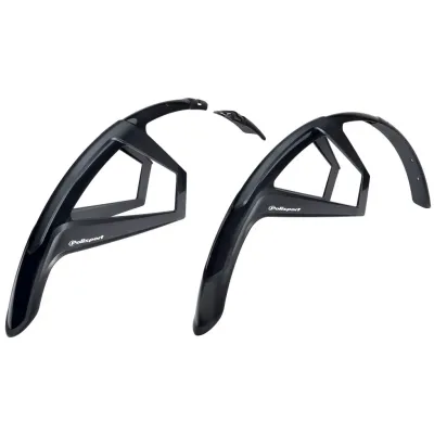 Крила POLISPORT G-MUD комплект Чорний GRAVEL