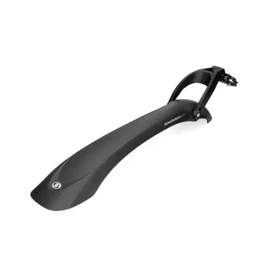 Крило задн. 24"-29" SIMPLA Hammer SDE PRO SPEEDclamp mounting швидкознімне кріплення, чорне з білими вставками