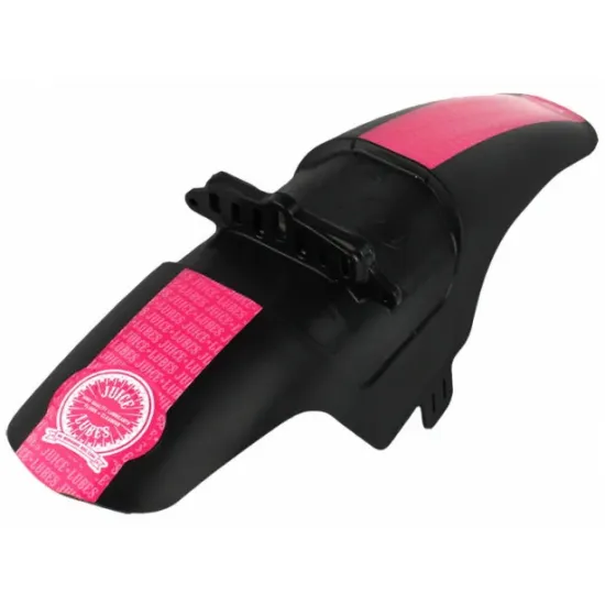 Крило JUICE LUBES, Mudhugger EVO Bolt-On, SHORTY, Default fitting for FOX, PINK