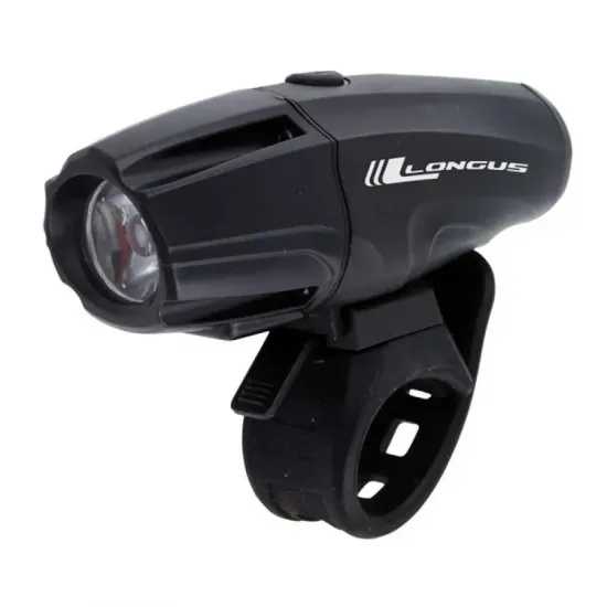 Переднее светодиодное освещение Longus LUMIN 1000, 6 функций, USB, черный