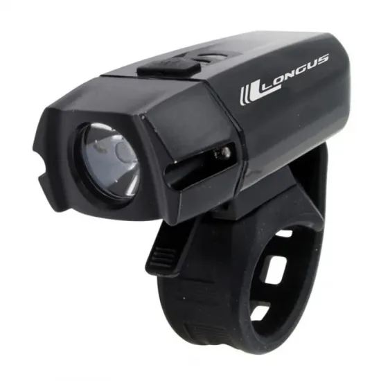 Переднее светодиодное освещение Longus XPG400 LED, 6 ф-ций USB, черный