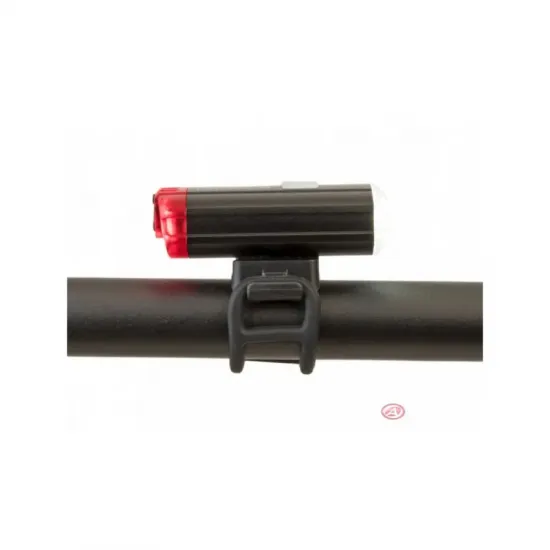 Фонарь передний Author A-DoubleShot 250/12 lm USB с задним красным светом 12002705
