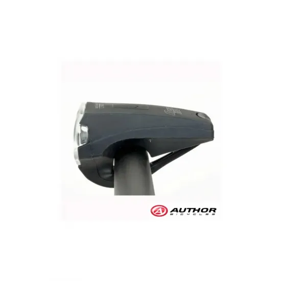 Ліхтар передній Author Nero 300lm USB 12002257