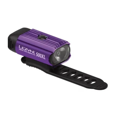 Переднє світло Lezyne HECTO DRIVE 500XL Фіолетовий 500 люменівів Y13
