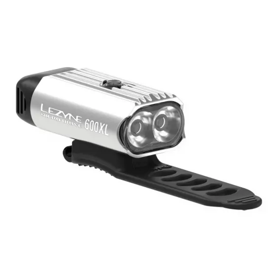Переднє світло Lezyne MICRO DRIVE 600XL Сріблястий 600 люменів Y13