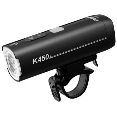 Велосипедна фара Ravemen K450 (450 lm, 2200 mAh)