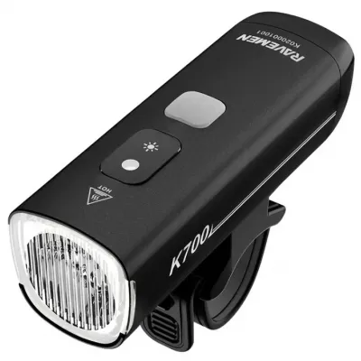 Велосипедна фара Ravemen K700 (700 lm, 2200 mAh) з датчиками освітленості Велосипедна фара Ravemen K700 (700 lm, 2200 mAh) з датчиками освітленості