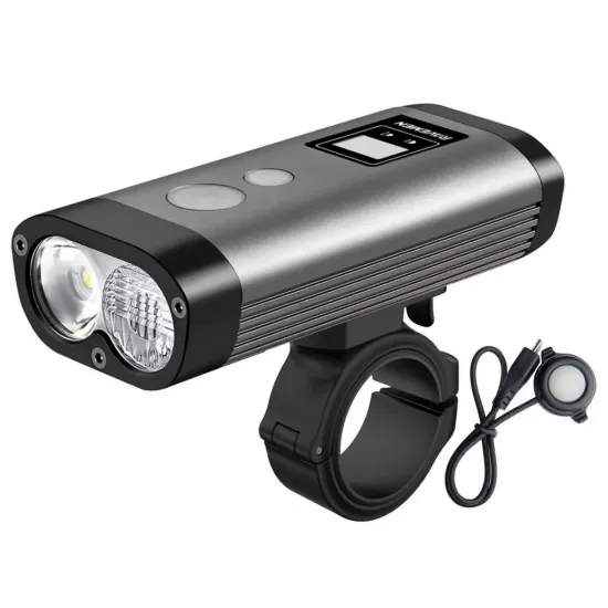 Світло переднє Ravemen PR1400 USB 1400 лм (дротова кнопка в комплекті)