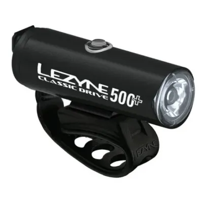Переднее светило Lezyne CLASSIC DRIVE 500+ FRONT Черный матовый 500 люменов Y17