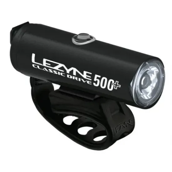 Переднее светило Lezyne CLASSIC DRIVE 500+ FRONT Черный матовый 500 люменов Y17