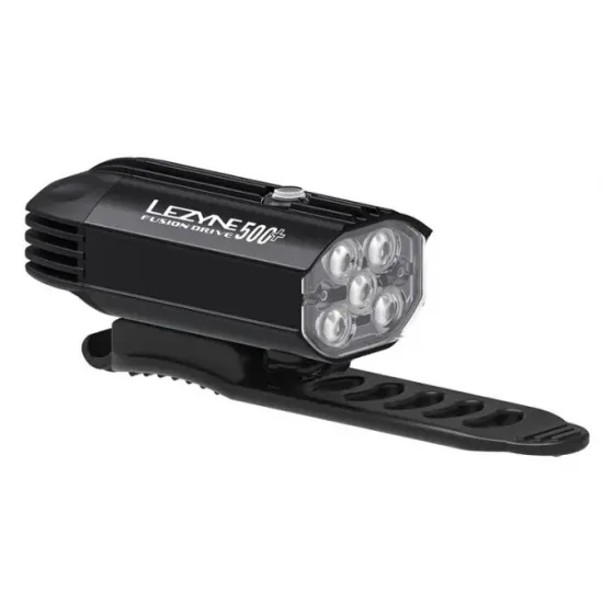 Переднє світло Lezyne FUSION DRIVE 500+ FRONT Чорний матовий 500 люменів Y17