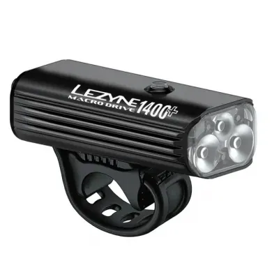 Переднє світло Lezyne MACRO DRIVE 1400+ FRONT Чорний матовий 1400 люменів Y17