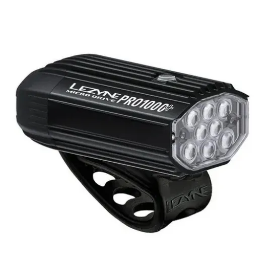 Переднє світло Lezyne MICRO PRO 1000+ FRONT Чорний матовий 1000 люменів Y17