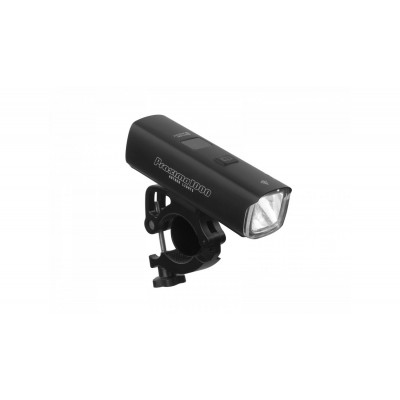 Ліхтар передній Author PROXIMA 1000 lm / HB 22-38 mm USB Alloy, чорний