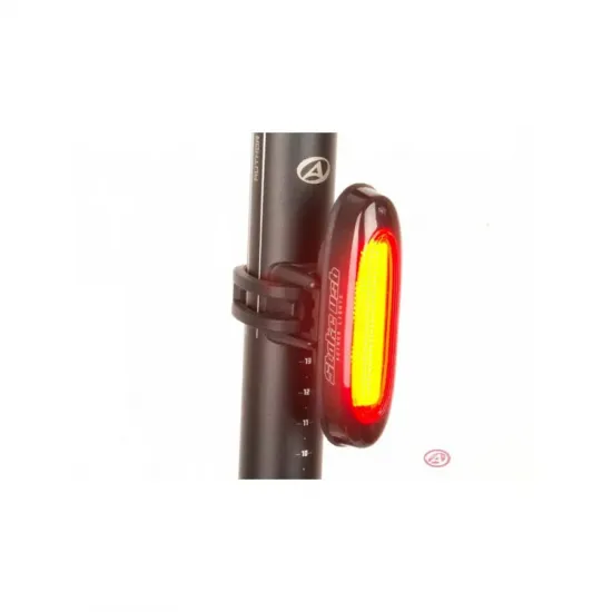 Ліхтар стоп задній Author A-Stake USB  (black/clear-lens) 12039133