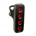 Мигалка задня Knog Blinder Road R70 70 Lumens Black 11756