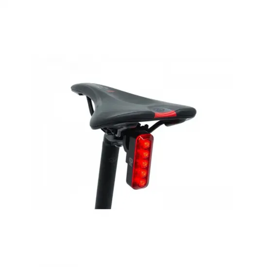 Фонарь безопасный задний Author XYRIUS Brake USB 400 lm, с красным рефлектором 12039995